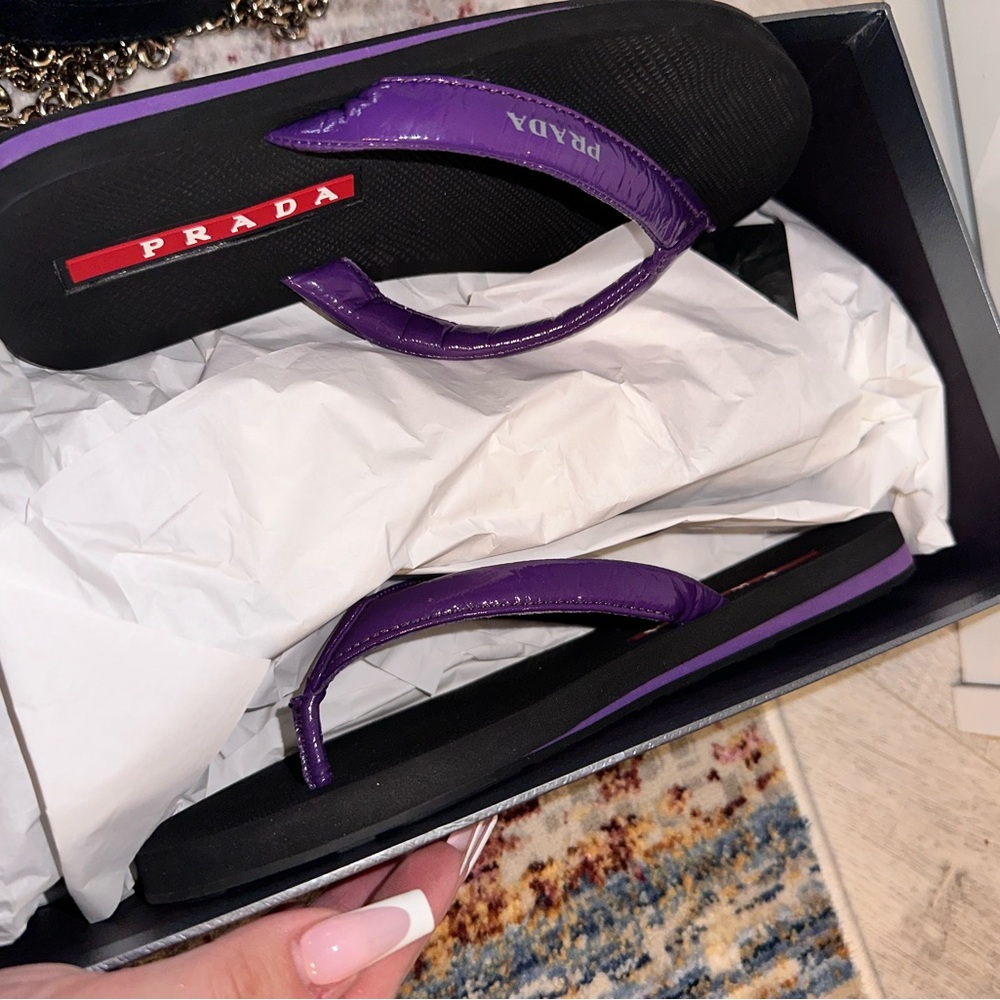 PRADA SPORT FLIP FLOPS
